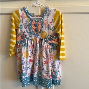 Jelly The Pug Dress Size 2T